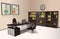 Realistic Office Interior