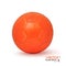 Realistic orange soccer ball