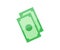 Realistic paper banknotes icon design. Cash, currency, banknotes, banking finance investment vector design.