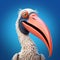 Realistic Pelican Character With Expressive Eyes For Animated Series
