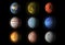 Realistic planets collection, science