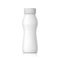 Realistic plastic bottle for yogurt