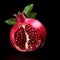 Realistic Pomegranate Still Life: Photorealistic Composition By Mike Campau