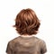 Realistic Portraiture Of A Girl With Brown Hair In Children\\\'s Book Illustration Style