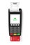 Realistic POS terminal payment machine paper receipt vector illustration online cashless checkout