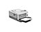 Realistic printer. Illustration on white background for design