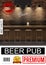 Realistic Pub Interior Poster