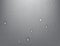 Realistic pure water drops on isolated background. Steam shower condensation on vertical surface. Vector illustration.