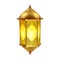 Realistic Ramadan Lamp Icon