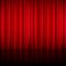 Realistic Red Theatrical Closed Curtain