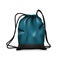 Realistic Simple Black Sport Backpack Bag Isolated