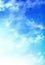 Realistic sky, blue heaven with white soft clouds