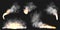 Realistic smoke clouds and fire. Flame blast, explosion. Stream of smoke from burning objects. Forest fires. Transparent