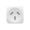 Realistic socket outlet icon, Vector