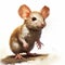 Realistic Yet Stylized Mouse Illustration In The Style Of Magali Villeneuve