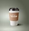 Realistic Takeaway Coffee Cup Vector