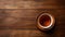 Realistic Tea Cup On Wood Floor - Detailed Rendering With Creative Commons Attribution