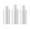 Realistic Template Blank White Shampoo Cosmetic Bottle Isolated. Vector