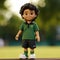 Realistic Toy Matthew Doll - Green Soccer Uniform - Lilia Alvarado Style