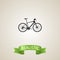 Realistic Training Vehicle Element. Vector Illustration Of Realistic Hybrid Velocipede Isolated On Clean Background. Can