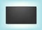 Realistic TV screen. Modern stylish lcd panel, led type. Large computer monitor display mockup. Blank television template.