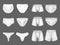 Realistic Underwear Set