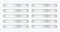 Realistic various shiny metal rulers with measurement scale and divisions, measure marks. School ruler, centimeter and