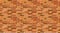 Realistic Vector brick wall horizontal background. Flat grunge wall texture. Red textured brickwork for print, design, decor,
