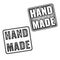 Realistic vector Handmade grunge rubber stamps