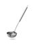 Realistic vector metal ladle on white