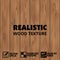 Realistic vector wooden texture. Editable seamless background