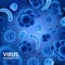 Realistic Viruses Background