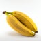 Realistic Vray Tracing: Splashed Water On Two Bananas