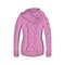 A realistic warm jumper or knitted sweater. Women fashion winter clothes.