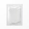 Realistic White Blank template Packaging Foil wet wipes Pouch Medicine. Food Packing Coffee, Salt, Sugar, Pepper, Spices, Sweets.