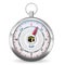 realistic wind compass for kabah direction or al haram mosque directional compass. 3D