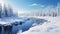 Realistic Winter Wallpaper: Romantic Riverscapes And Minimalist Purity