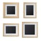 Realistic Wood Picture Frames with Blank Center.