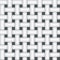 Realistic Woven fiber seamless pattern with shadows. White geometric seamless pattern. Abstract background. Vector