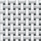 Realistic Woven fiber seamless pattern with shadows. White geometric seamless pattern. Abstract background. Vector