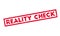 Reality Check rubber stamp