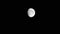 A Realtime Shot of the New Moon at Night