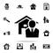 realtor icon. Real estate icons universal set for web and mobile