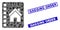 Realty Catalog Mosaic and Grunge Rectangle Gagging Order Stamp Seals