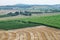 Reaped wheat fields in La Noguera