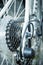 Rear chain gear of bicycle