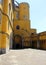 Rear courtyard facade of the Pena Palace, Sintra, Portugal
