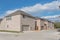 Rear entry garage of brand newly built house in Texas, USA