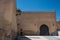 Rear side of Gate of Bab el Mansour in Meknes