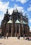 The rear of St Vitus Cathedral